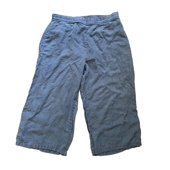 Flax Gray Wide Leg Pants - Picture 6 of 9